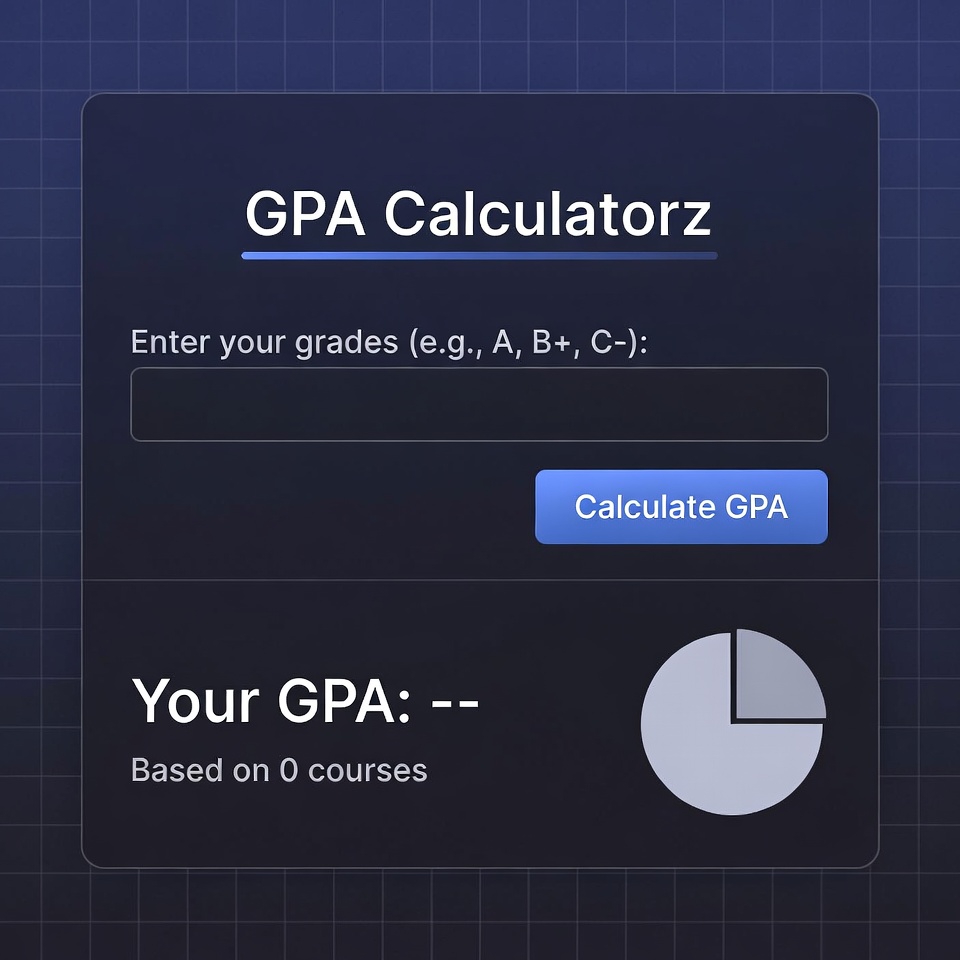 GPA Calculatorz Website Image